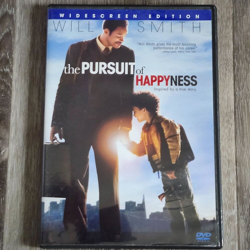 The Pursuit of Happyness DVD 2007 Sony Pictures Will Jaden Smith